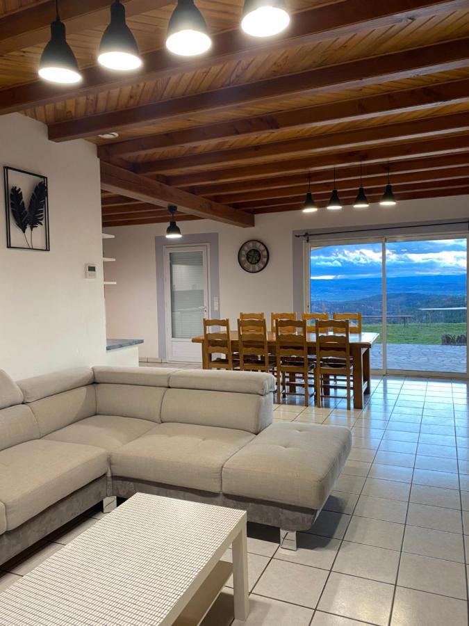 Villa Vue Panoramique & Jacuzzi Prive Saint-Hilaire  Exterior foto